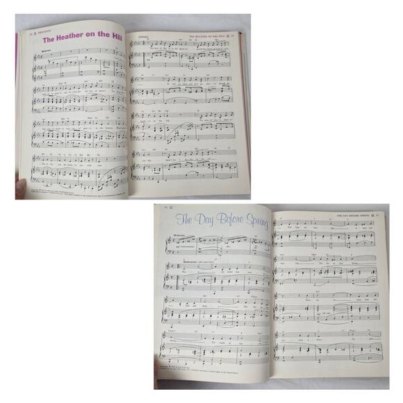 The Lerner & Loewe Song Book Hardcover My Fair Lady Brigadoon Camelot Gigi 1962 - Picture 9 of 11